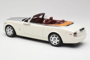 Rolls-Royce Phantom Drophead Coupe English Blanco Kyosho 1:18 08871EW2 Metal - imagen 9 de 10