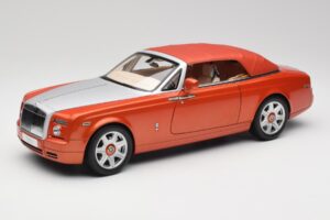 Rolls-Royce Phantom Drophead Coupe Mandarin Naranja Kyosho 1:18 08871P Metal - imagen 3 de 10