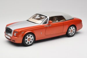 Rolls-Royce Phantom Drophead Coupe Mandarin Naranja Kyosho 1:18 08871P Metal - imagen 4 de 10