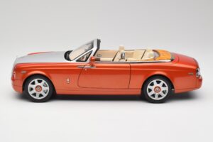 Rolls-Royce Phantom Drophead Coupe Mandarin Naranja Kyosho 1:18 08871P Metal - imagen 6 de 10