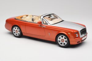 Rolls-Royce Phantom Drophead Coupe Mandarin Naranja Kyosho 1:18 08871P Metal - imagen 8 de 10