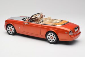 Rolls-Royce Phantom Drophead Coupe Mandarin Naranja Kyosho 1:18 08871P Metal - imagen 9 de 10