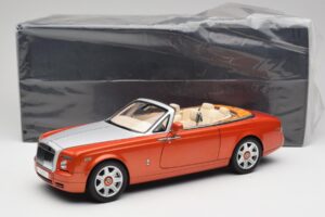 Rolls-Royce Phantom Drophead Coupe Mandarin Naranja Kyosho 1:18 08871P Metal - imagen 10 de 10