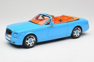 Rolls-Royce Phantom Drophead Coupe Powder Azul Kyosho 1:18 08871BL Metal