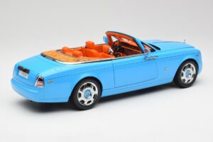 Rolls-Royce Phantom Drophead Coupe Powder Azul Kyosho 1:18 08871BL Metal - imagen 5 de 10