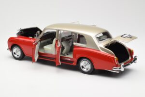 Rolls-Royce Phantom VI Rojo Beige Claro Kyosho 1:18 08905RLB Metal - imagen 5 de 8