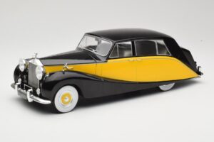 Rolls-Royce Silver Wraith Empress by Hooper Negro & Amarillo MCG 1:18 MCG18066 Metal