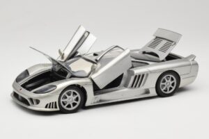 Saleen S7 Plateado Welly 1:18 23124646-M20 Metal - imagen 2 de 8
