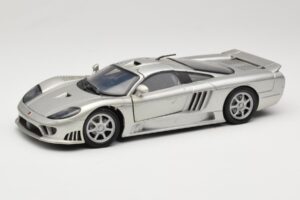 Saleen S7 Plateado Welly 1:18 23124646-M20 Metal
