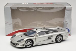 Saleen S7 Plateado Welly 1:18 23124646-M20 Metal - imagen 8 de 8