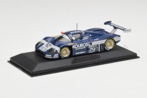 Sauber C9 #62 J. Dumfries / C. Ganassi 1987 Minichamps 1:43 SAUBER002 Metal - imagen 2 de 4
