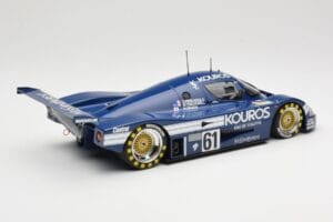 Sauber Mercedes C9 Kouros Racing #61 M. Thackwell / H. Pescarolo 24 Hours of Le Mans 1987 Minichamps 1:18 155873561 Metal - imagen 2 de 6