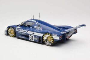 Sauber Mercedes C9 Kouros Racing #61 M. Thackwell / H. Pescarolo 24 Hours of Le Mans 1987 Minichamps 1:18 155873561 Metal - imagen 5 de 6
