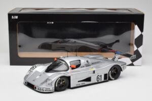 Sauber Mercedes C9 #61 M. Baldi / K. Acheson / G. Brancatelli 2nd Place 24 Hours of Le Mans 1989 Minichamps 1:18 155893561 Me - imagen 6 de 6