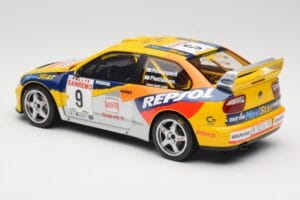 SEAT Cordoba WRC Evo 2 #9 H. Rovanpera / R. Pietilainen Rally San Remo 1999 Otto 1:18 OT483 Resina - imagen 5 de 6