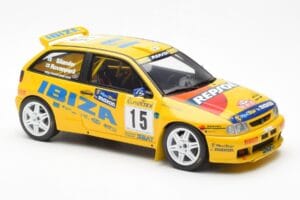 SEAT Ibiza Kit Car Evo 2 #15 H. Rovanpera / R. Pietilanen Rally Monte Carlo 1998 Otto 1:18 OT445 Resina - imagen 4 de 6