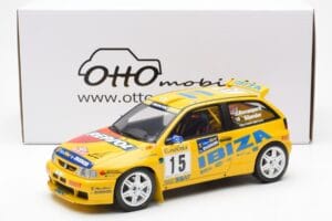 SEAT Ibiza Kit Car Evo 2 #15 H. Rovanpera / R. Pietilanen Rally Monte Carlo 1998 Otto 1:18 OT445 Resina - imagen 6 de 6