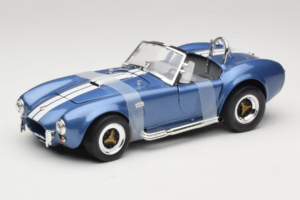 Shelby Cobra 427 S/C Azul Franja Blanca Road Signature 1:18 92058-P2 Metal
