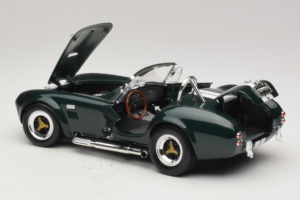 Shelby Cobra 427 S/C Verde Oscuro Franjas Blancas Road Signature 1:18 92058-P1 Metal - imagen 5 de 8