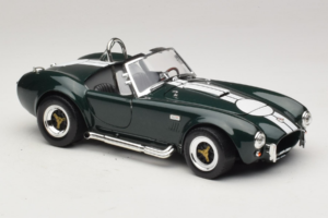 Shelby Cobra 427 S/C Verde Oscuro Franjas Blancas Road Signature 1:18 92058-P1 Metal - imagen 6 de 8