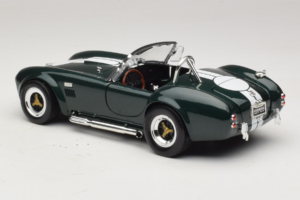 Shelby Cobra 427 S/C Verde Oscuro Franjas Blancas Road Signature 1:18 92058-P1 Metal - imagen 7 de 8