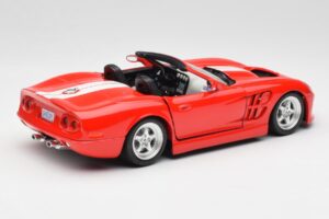 Shelby Series 1 Descapotable Rojo Bburago 1:18 3353 Metal - imagen 3 de 8