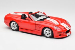 Shelby Series 1 Descapotable Rojo Bburago 1:18 3353 Metal - imagen 6 de 8