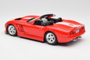 Shelby Series 1 Descapotable Rojo Bburago 1:18 3353 Metal - imagen 7 de 8