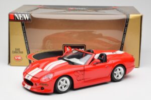 Shelby Series 1 Descapotable Rojo Bburago 1:18 3353 Metal - imagen 8 de 8
