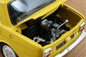 Simca 1000 LS Maya Amarillo Norev 1:18 185714 Metal - imagen 3 de 4