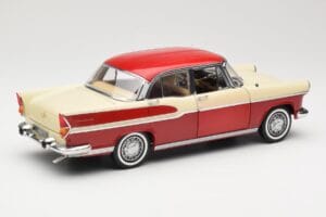 Simca Chambord Rojo & Marfil Norev 1:18 185721 Metal - imagen 3 de 8