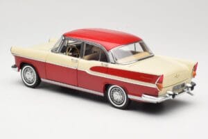Simca Chambord Rojo & Marfil Norev 1:18 185721 Metal - imagen 7 de 8