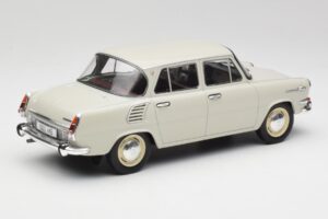 Skoda 1000 MB Gris & Blanco MCG 1:18 MCG18275 Metal - imagen 2 de 6