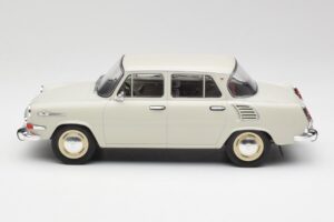 Skoda 1000 MB Gris & Blanco MCG 1:18 MCG18275 Metal - imagen 3 de 6