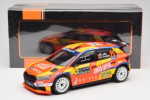 Skoda Fabia Rally2 #25 P. Lopez Rally Monte Carlo 2024 IXO 1:18 18RMC199 Metal - imagen 6 de 6
