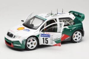 Skoda Fabia WRC #15 T. Gardemeister / P. Lukander WRC 1999 Solido 1:18 90457 Metal - imagen 2 de 8