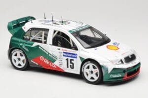 Skoda Fabia WRC #15 T. Gardemeister / P. Lukander WRC 1999 Solido 1:18 90457 Metal - imagen 6 de 8