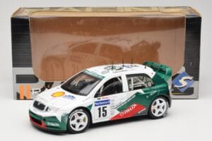 Skoda Fabia WRC #15 T. Gardemeister / P. Lukander WRC 1999 Solido 1:18 90457 Metal - imagen 8 de 8