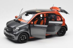 Smart Forfour W453 Lava Naranja Grafito Gris Norev 1:18 B66960298 Metal - imagen 2 de 8