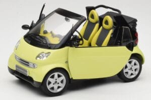 Smart Fortwo 450 Cabrio Amarillo Minichamps 1:18 0012889V001C49Q00 Metal - imagen 2 de 8