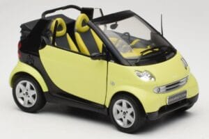 Smart Fortwo 450 Cabrio Amarillo Minichamps 1:18 0012889V001C49Q00 Metal - imagen 6 de 8