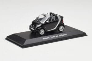 Smart Fortwo Cabrio Negro Profundo Minichamps 1:43 Q0022561V001C18Q00 Metal - imagen 2 de 4
