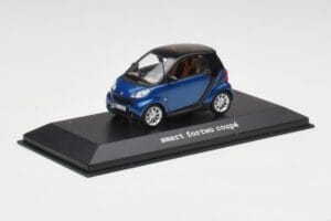 Smart Fortwo Coupe Aqua Azul Metallic & Negro Minichamps 1:43 Q0022558V001C77Q00 Metal - imagen 2 de 4