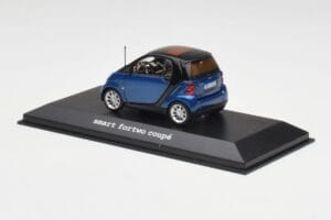 Smart Fortwo Coupe Aqua Azul Metallic & Negro Minichamps 1:43 Q0022558V001C77Q00 Metal - imagen 3 de 4