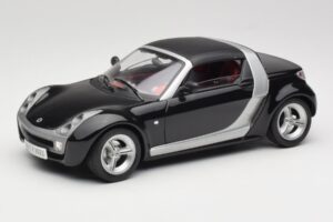 Smart Roadster Negro Bburago 1:18 34099-M1 Metal