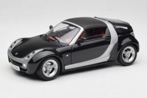 Smart Roadster Azul Oscuro Bburago 1:18 34917 Metal