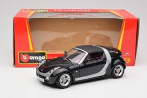 Smart Roadster Azul Oscuro Bburago 1:18 34917 Metal - imagen 8 de 8