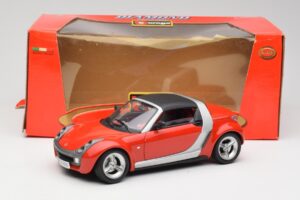 Smart Roadster Rojo Bburago 1:18 34099 Metal - imagen 8 de 8