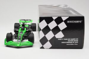 Stake F1 Team Kick Sauber C44 #77 V. Bottas Emilia Romagna GP 2024 Minichamps 1:18 117240177 Metal - imagen 3 de 7