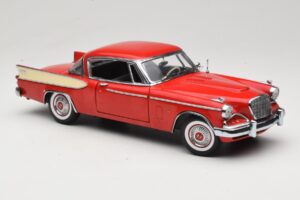Studebaker Golden Hawk Apache Red Motor City 1:18 80009 Metal - imagen 6 de 8